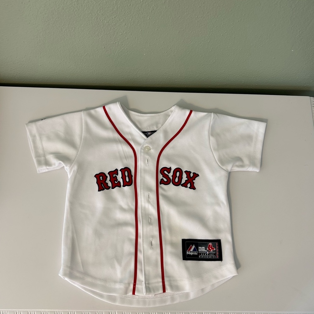 RED SOX Toddler Baseball Jersey